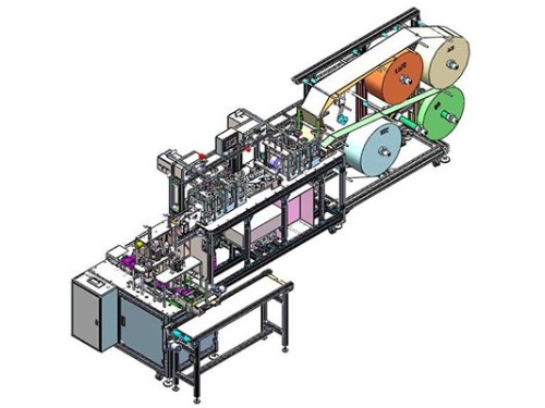 全自動kf94魚形口罩機